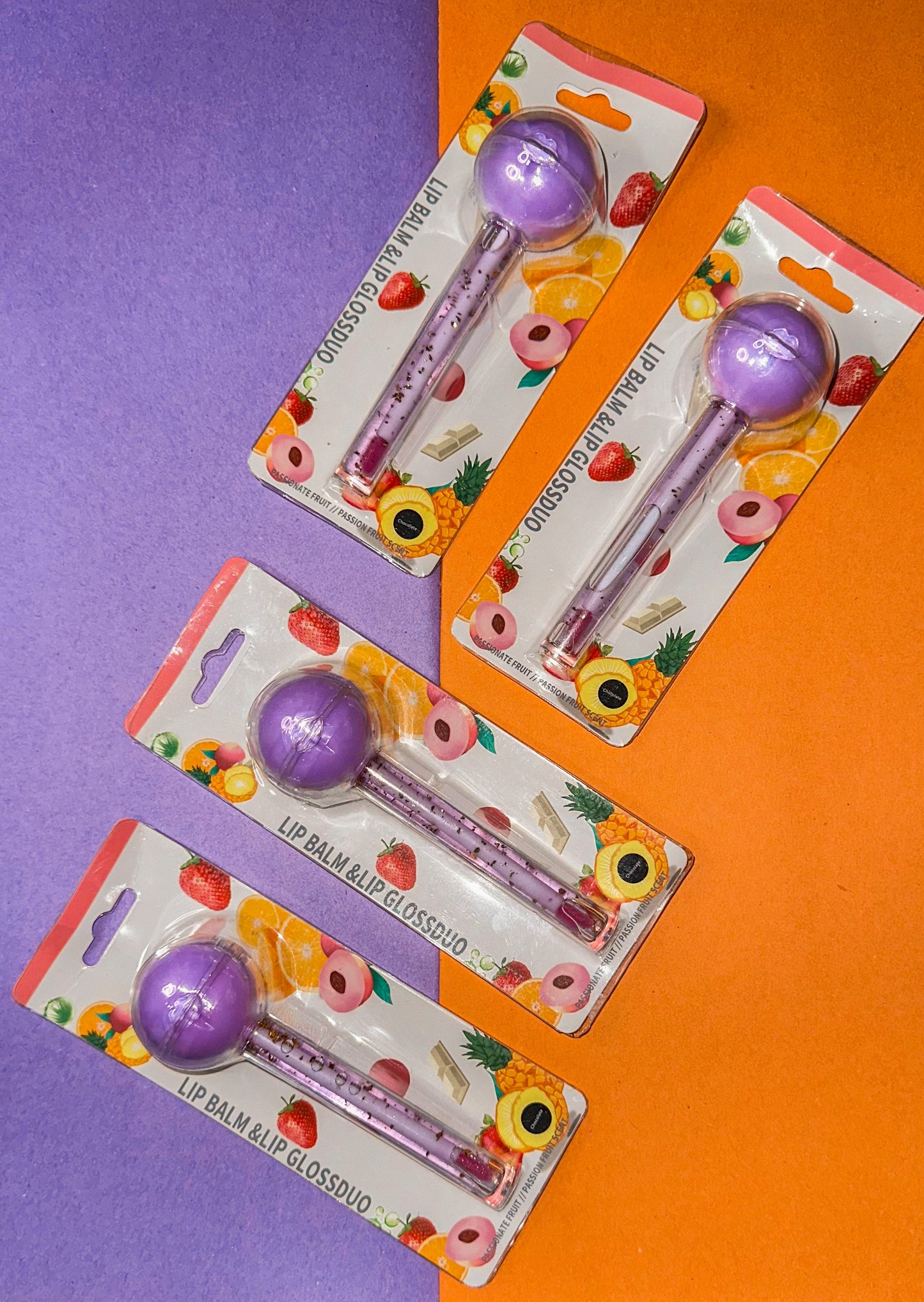 Fruity lollipop and Lip Balm