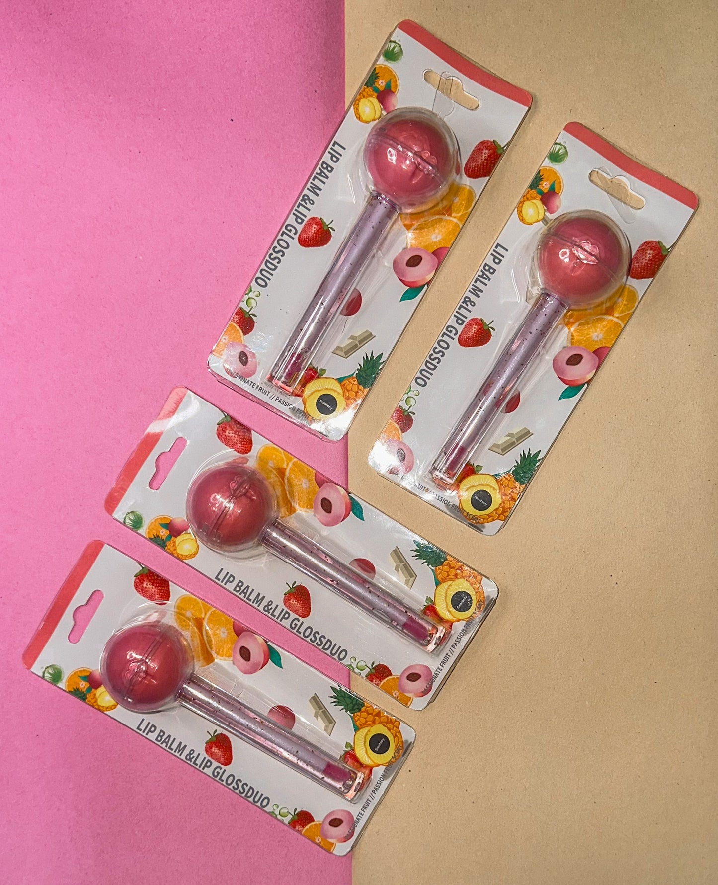 Fruity lollipop and Lip Balm