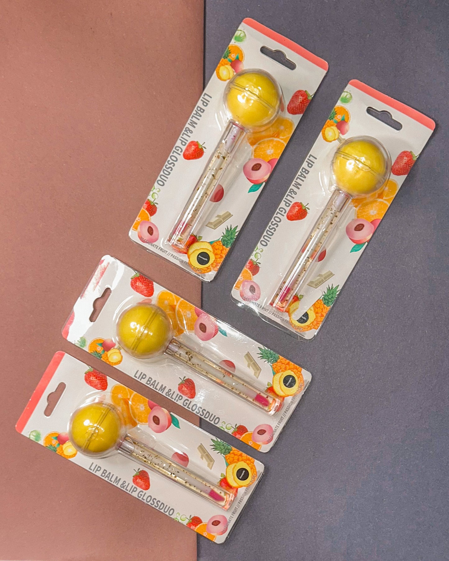 Fruity lollipop and Lip Balm